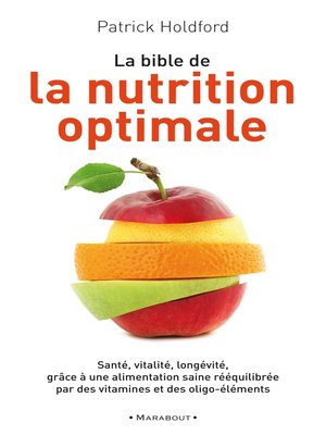 cover image of La bible de la nutrition optimale